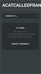 Mobile Screenshot of acatcalledfrank.com